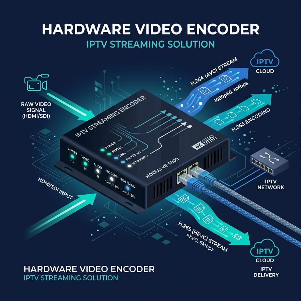 Comprendre et Utiliser un Encodeur IPTV pour un Streaming Fluide